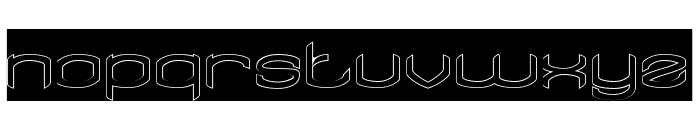 Five Senses-Hollow-Inverse Font LOWERCASE