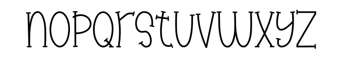 Five Stars Font LOWERCASE