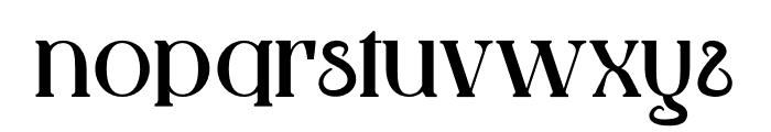 Fivester Font LOWERCASE