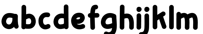 Fiyya Qiyya-Bold Font LOWERCASE