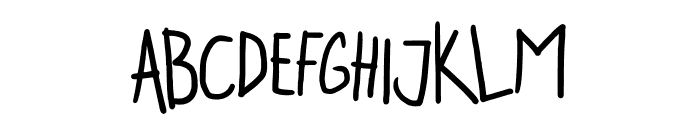 Fizzlepop Font UPPERCASE