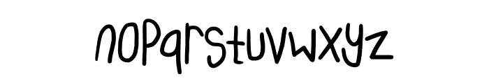 Fizzlepop Font LOWERCASE