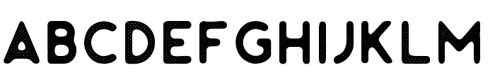 Fjord Halftone Font LOWERCASE
