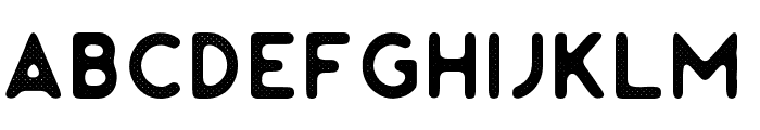 FjordHalftone Font LOWERCASE