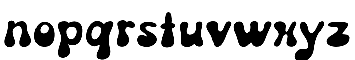 Flabbio Groovy Font LOWERCASE