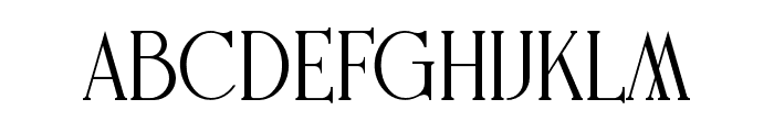 Fladeo Regular Font LOWERCASE