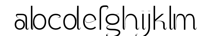 Fladerling-Light Font LOWERCASE