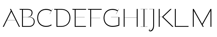 Fladerling-Thin Font UPPERCASE