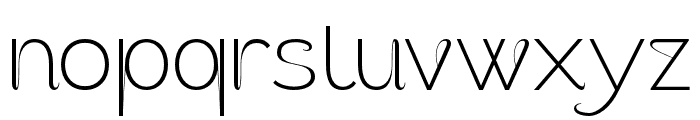 Fladerling-Thin Font LOWERCASE