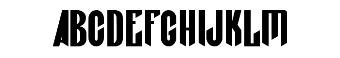 FlahzRegular Font LOWERCASE