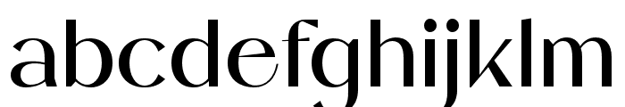 Flambe Medium Font LOWERCASE