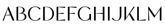 Flambe Regular Font UPPERCASE