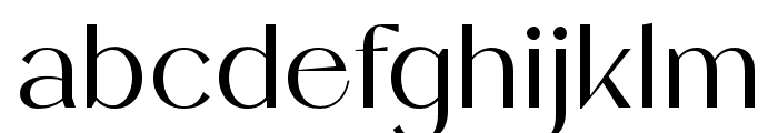 Flambe Regular Font LOWERCASE