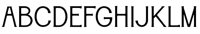 FlamboyanRegular Font UPPERCASE