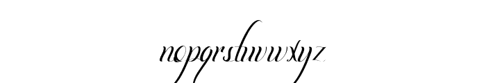 Flamboyan Font LOWERCASE
