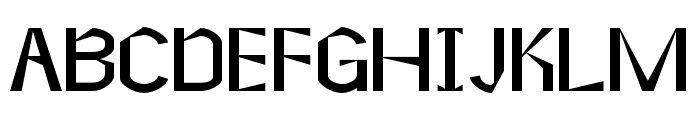 Flameen Regular Font UPPERCASE