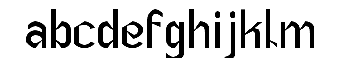 Flameen Regular Font LOWERCASE