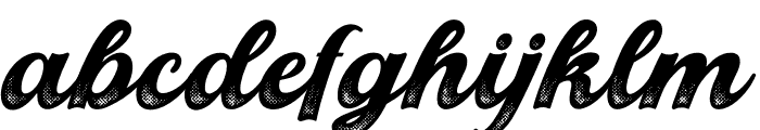 Flamouse-Regular Font LOWERCASE