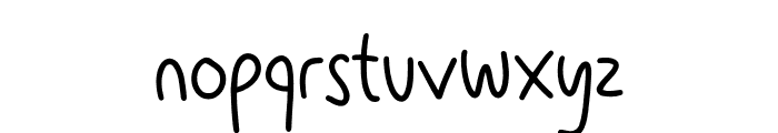 Flapsticle Font LOWERCASE