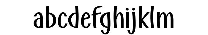 Flash Smile Font LOWERCASE