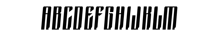 Flash Turbo Font UPPERCASE