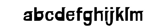 Flashspeed Font LOWERCASE