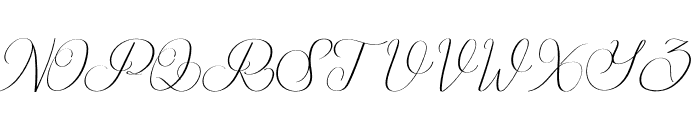 Flasstival Italic Font UPPERCASE