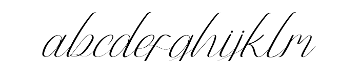 Flasstival Italic Font LOWERCASE