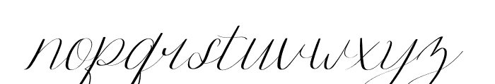 Flasstival Italic Font LOWERCASE