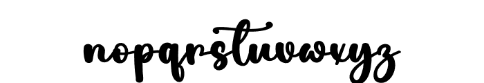 Flaster Font LOWERCASE