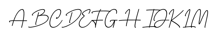Flatlion Font UPPERCASE
