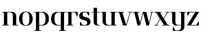 Flatory Serif SemiBold Font LOWERCASE
