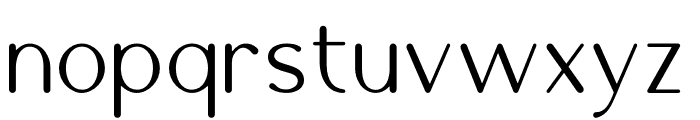 Flattery Font LOWERCASE