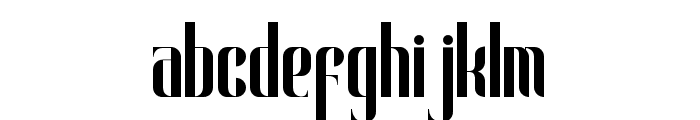 Flaurent Modern Font LOWERCASE