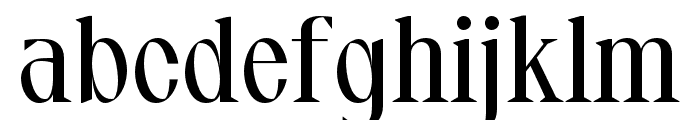 Flaviotte-Regular Font LOWERCASE