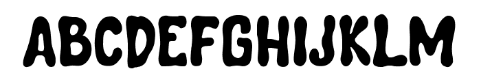 Flavory Display Font UPPERCASE