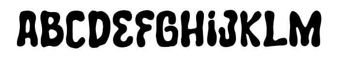 Flavory Display Font LOWERCASE