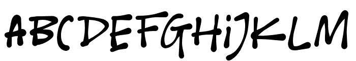 FlavourHeart-Regular Font LOWERCASE