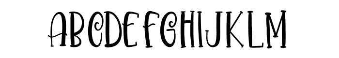 FlawlessFairytale Regular Font UPPERCASE