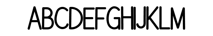 Flawlessly Font UPPERCASE
