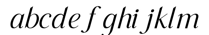 Flawsome Italic Regular Font LOWERCASE