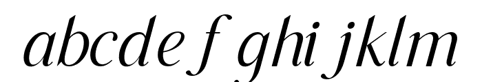 FlawsomeItalic-Regular Font LOWERCASE