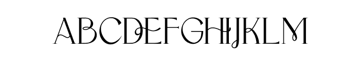 Flece Display Font LOWERCASE