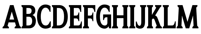 Flektura Regular Font UPPERCASE