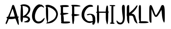Fleolyn Regular Font UPPERCASE