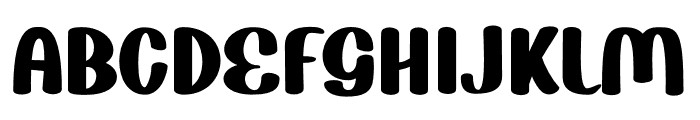 Flephy Regular Font LOWERCASE