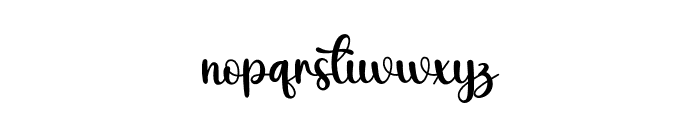 Flesibles Font LOWERCASE