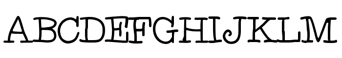 Fletcher-Light Font UPPERCASE