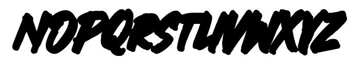 FlickWaver Extrude Font UPPERCASE