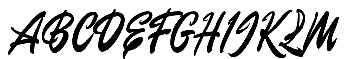 Flicktoy-Regular Font UPPERCASE